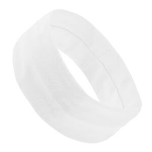 Ergonomic Design Headband Elastic Headband for Sport White